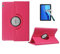 MUNDDY- Funda GIRATORIA 360º con Soporte para Huawei MediaPad T3 10 (9.6 Pulgadas),rotable 360° (Funda + 1 Protector, Rosa)