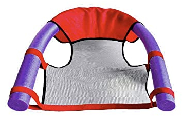Schwimmnudel Set (Wassersitz, 1 Poolnudel lila)