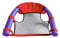 Schwimmnudel Set (Wassersitz, 1 Poolnudel lila)