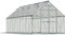 Canopia by Palram Gewächshaus Gross Balance 8x20 Treibhaus 244x607 cm Aluminium Silbert Tomatenhaus Polycarbonatplatten UV-beständig