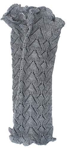 Invero, Merino Armstulpen Missy Uni, 100% Wolle (Grau)
