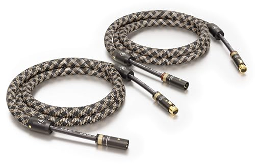 VIABLUE NF-S6 AIR Silver XLR-Kabel * Analog/NF/Referenz * Audiokabel * 6-Fach Abschirmung * Versilberte OFC Litzen * Airpipes * T6s XLR-Stecker * NF-AIR Splitter * 1 Paar * 100 cm * 1 m