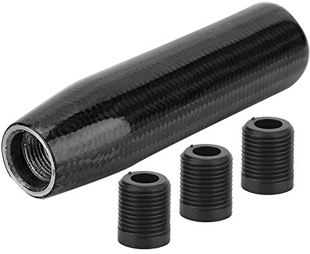 Akozon Schaltknauf, Schaltgetriebe verlängern Schaltknauf Schalthebel Auto Schalthebel Universal Carbon Fiber carbon