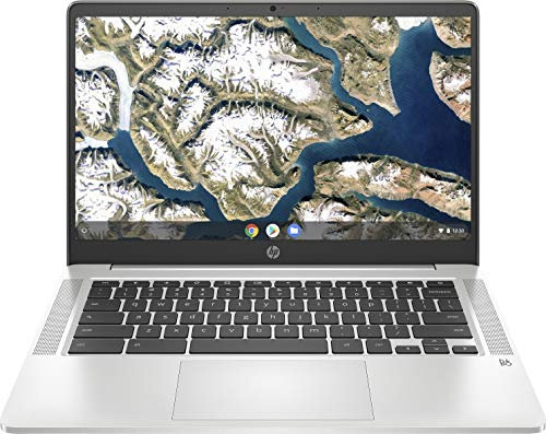 HP Chromebook 14a-na0231nd | IPS Full HD antiriflesso da 14 | Pentium Silver N5030 Quad | 8 GB di RAM | 128 GB eMMC | Chrome OS | Tastiera QWERTY