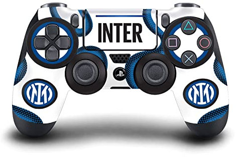 Head Case Designs Licenza Ufficiale Inter Milan Away 2021/22 Kit Crest Vinile Sticker Gaming Pelle Adesivo Compatibile con Sony Playstation 4 PS4 DualShock 4 Controller