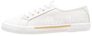 Pepe Jeans Femme Brady Logo W Basket Durable, Sunrise, 35 EU