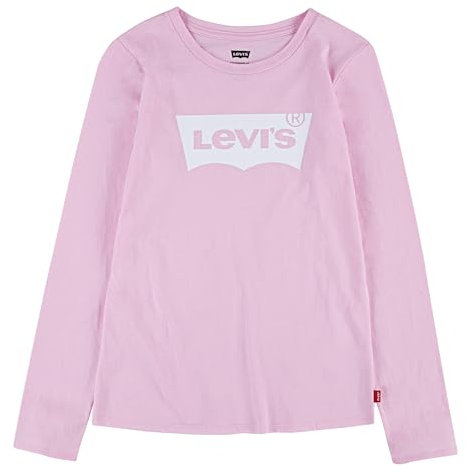 Levi's Lvg L/S Batwing Tee Fille, Cuillère à Rosée, 12 Ans