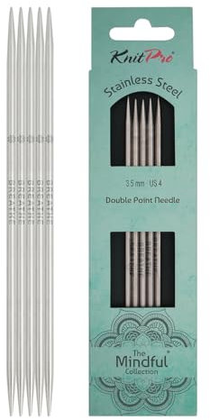 KnitPro - KnitPro The Mindful Collection (20cm, 3.50mm) Doppelt-Spitz Stricken Nadeln - 5 Nadeln