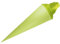 PAINT IT EASY NEU Schultüte/Zuckertüte rund geklebt mit Filzmanschette, 70cm, apfelgrün