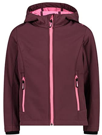 CMP, Kid Gjacket Fix Hood,Pflaume,176