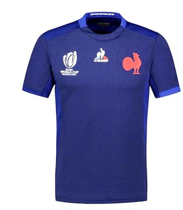 Le Coq Sportif Maillot Replica Domicile Enfant XV de France - Coupe du Monde de Rugby 2023