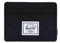 Herschel Charlie - Tarjetero, Talla única, Color Negro, Negro, One Size, Casual