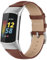 KoGiio Vintage Leder Armband Kompatibel mit Fitbit Charge 6/5, Metallschnalle Atmungsaktiv Ersatzarmband, Herren Damen Ersatz Weich Uhrenarmbänder für Fitbit Charge 5/6-Braun