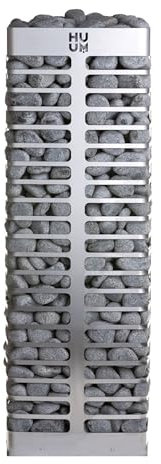 HUUM Steel 6 Saunaofen 6 kW finnischer Saunaofen Elektrischer Design Standofen