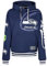 Recovered Seattle Seahawks NFL Emerald City Hoody Dunkelbau - S
