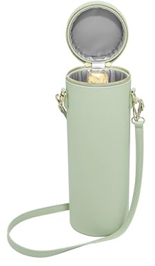 Stackers Sage Green Champange Bottle Bag