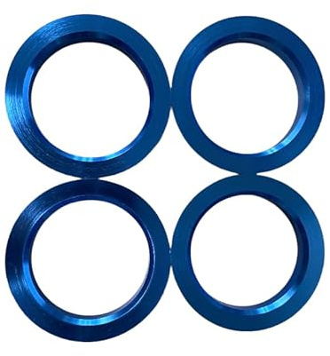 TRACER 4X Alufelgen Zentrierringe Aluminium Radnaben-Zentrierringe mit Zentrierung von 73,1 mm auf 57,1 mm