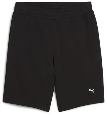 PUMA Herren ESS Elevated Shorts 9 TR Gestrickte Shorts, PUMA Black, S