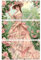 Peacoblue Pink Rub on Transfers for Crafts 3Pcs Garden Woman 15cmx30cm, UV DTF Waterproof Baroque Furniture Transfer for Chest of Drawer Dresser Glass Porcelain Wood Plastic