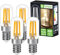 DSLebeen E14 LED Warmweiss Glühbirne 2.4W 450LM Ersatz Glühlampe 40W,2700K Mini LED Birnen für Nähmaschinelampe, Wandlampen,Salzlampe, Kronleuchter Nicht Dimmbar