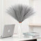 VIDSTW 30 Stück 55 cm Pampasgras Künstlich Trockenblumen Pampasgras de Deko Wohnzimmer Deko Getrocknete Blüten Flauschig Faux Boho für Zuhause Hochzeit (Hellgrau)
