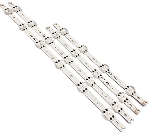 VBPCEFZTLK LED Backlight Strip 10 Lights 43 V17 ART3 2867 TV 43UJ6525 43UJ6565 Geeignet für LG Lichtleiste