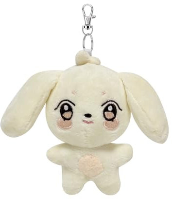 Swico Remado Niedlicher Cartoon-Tier-Schlüsselanhänger, Autoschlüsselanhänger, Frauen-Handtaschen-Anhänger, Geldbörse, Dekoration, White-ys, Large