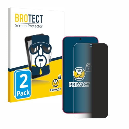 BROTECT Blickschutzfolie für Huawei Pura 70 | 2 Stück Anti-Spy Displayschutz Made in Germany Smartphones und Handys Privacy Screen Protector Blaulichtfilter Klare Folie