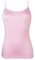 Miss Rouge Top, Débardeur à Bretelle,Viscose (Rose)