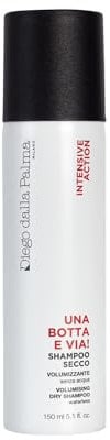 Diego dalla Palma | UNABOTTAEVIA! - Shampoo Secco Spray Volumizzante e Rinfrescante, Profumo Rosa di Damasco, 150ml