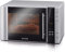 SEVERIN 3-in-1 Mikrowelle mit Grill und Heißluftfunktion, Minibackofen mit 10 Automatik-Programmen, multifunktionale Mikrowelle mit Drehteller und Grillrost, silber/schwarz, MW 7825