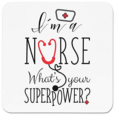Gift Base I'M A Nurse Was Your Superpower Kühlschrankmagnet