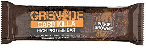 Grenade Carb Killa Alta Proteína 12 Barras, Fudge Brownie 720 g