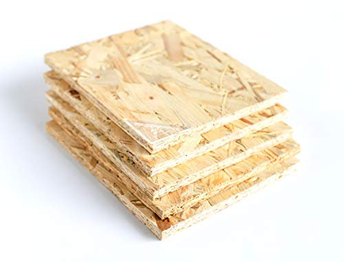 Wood Addicts. Tableros de madera OSB de 9MM. Tamaños Disponibles A0, A1, A2, A3, A4, A5 (a Elegir). Soporte para Manualidades, Decoración, Láser, CNC, Pirograbado, Pintura. (A2, 420x594mm)