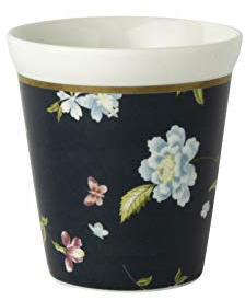 Laura Ashley - Tasse sans anse - Midnight Uni - Porcelaine - Volume: 270ml - Lave-vaisselle - Passe au micro-ondes