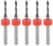 sourcing map PCB Drill Bits 2mm Tungsten Carbide Rotary Tool Jewelry CNC Engraving Print Circuit Board Micro Drill Bits 1/8 Inch Shank 5 Pcs