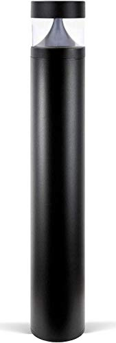 HARRRRD LED Bollard Landscape Lights 38 20W 5000K 120V-277V Commercial/Residential Modern Ballard Lighting Fixture for Garden, Pathway, Driveway Electric Light. ETL Listed.