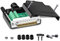 PENGLIN DB25 Lötfreier RS232 D-SUB-Serienadapter, 16 mm dünner 25-poliger Anschluss Lötfreie Breakout-Anschlussplatine mit Gehäusezubehör (Stecker)