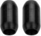 Sharplace 2pcs Spalte Magnetverschluss Magnetische Schmuckverschlüsse, Schmuck Halskette Armband, schwarz, 8 mm