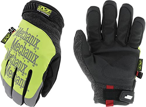 Mechanix Wear ColdWork™ Hi-Viz Original® D5-360 (groß, schwarz/hochsichtbares Gelb)