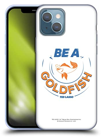 Head Case Designs Offizielle Ted Lasso Sei EIN Goldfisch Grafiken für Staffel 1 Gel Handyhülle Hülle [Militärischer Schutzgrad] Kompatibel mit Apple iPhone 13
