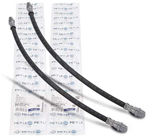 2x Original MEYLE 0140420016 Bremsschlauch Vorderachse Kompatibel mit C-Klasse W202 1.8L-4.3L 1993-2010 E-Klasse W210 2.0L-5.4L 1995-2002 SLK R171 1.8L-5.4L 2004-2011