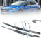 Scheibenwischer 26+ 16 Scheibenwischerblätter für Kia für XCeed CD 2018 2019 2020 2021 2022 Auto Frontscheibe Scheibenwischerblätter