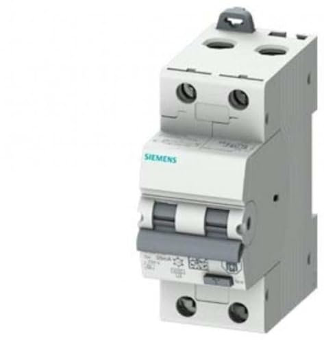 Siemens 5SU13266FP10 Disjoncteur différentiel FI Taille de fusible = 2 pôles 10 A 0,03 A