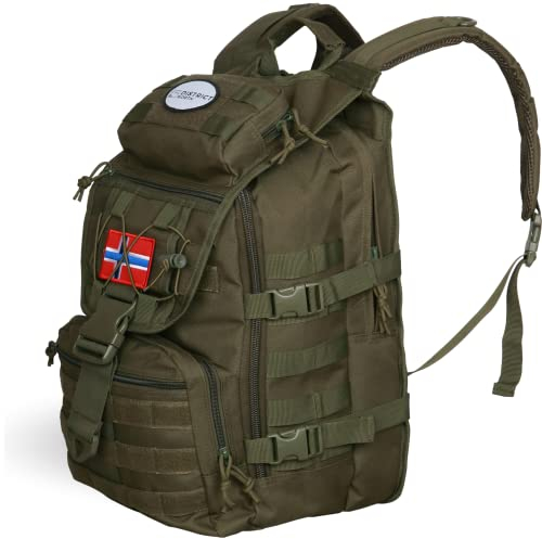 Militär Rucksack Headgear 28L | Das Original - Extra Wasserabweisend | Taktischer Daypack - Auch perfekt als Outdoor Rucksack | Bundeswehr Rucksack | Survival Backpack (Mk.II Oliv)