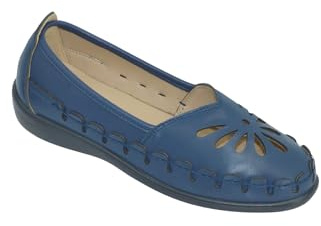 Chums Ladies Slip On Shoes Stylish Cut Out Design | Comfortable Cushioned Insole Breathable Design Flexible Sole
