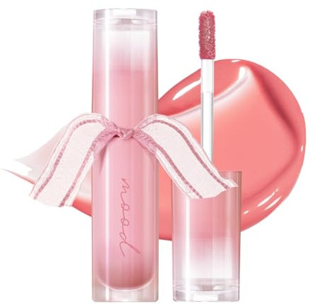 PERIPERA Ink Mood Glowy Tint Hydrating Glossy Lip Tint with Dewy Finish (12 Warm Gorithm)