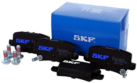 SKF Scheibenbremse Bremsbelag VKBP 90187 A - 4er Set - Position Hinterachse Höhe 77 mm Länge 134 mm Breite 83 mm Dicke 15,8 mm - OE Qualität