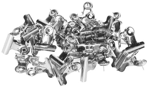 Hochwertige 30-teilige Metall-Pinnklammern für Pinnwände. Verschönern Sie Ihr Display mit Unseren Kreativen Kleinen Klemmnadeln und Reißnägeln, die Sich Hervorragend für