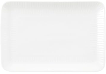 Seltmann Weiden Amina Butterplatte 18,5x12,5 cm rund mit Relief Weiss Weiss [SP] UVP:30,5
